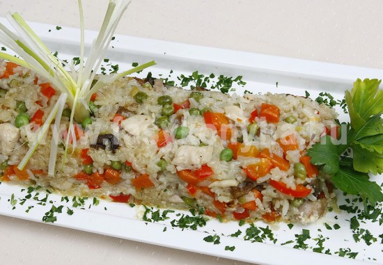 foetel Formában sütött rizses hús