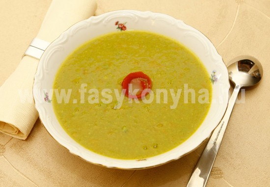 leves Cukorborsó krémleves