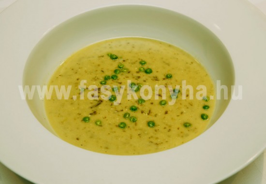 leves zöldborsóleves