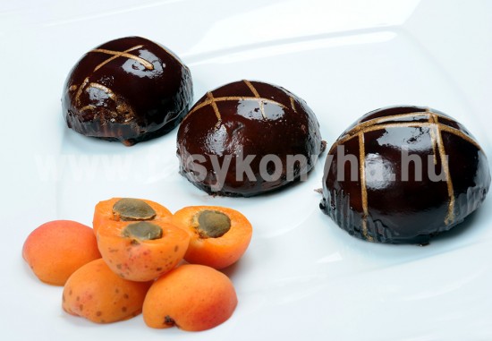 desszert Sárgabarackos csokis desszert 