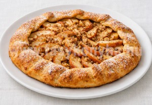 Almás fahéjas galette 