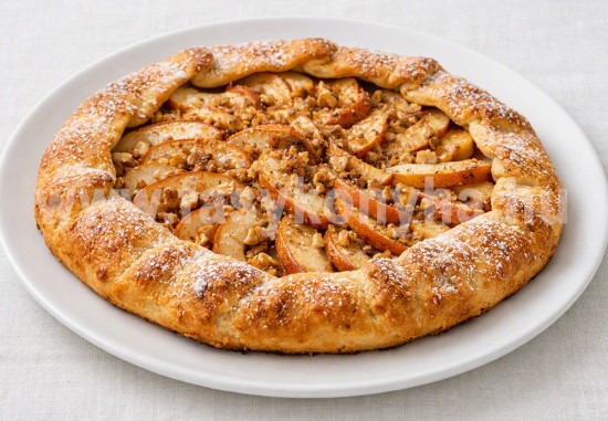 Almás fahéjas galette 